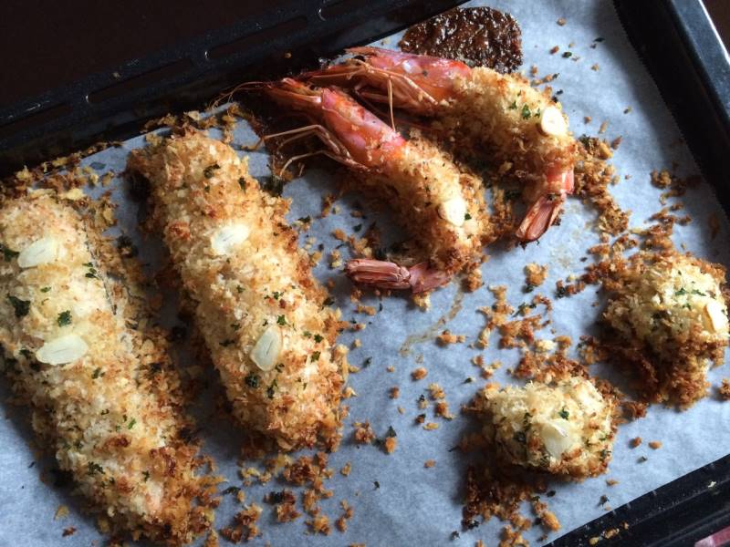 投稿レシピ：香味パン粉のオーブン焼き