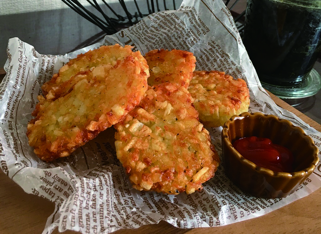 ザクザクほっくり風味豊かなハッシュドポテト