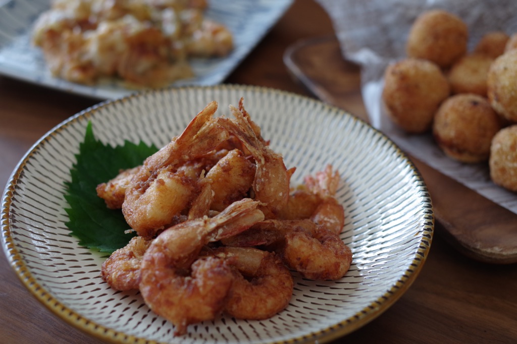 投稿レシピ:海老の味付き唐揚げ