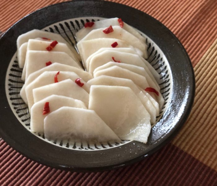 カブのお漬物