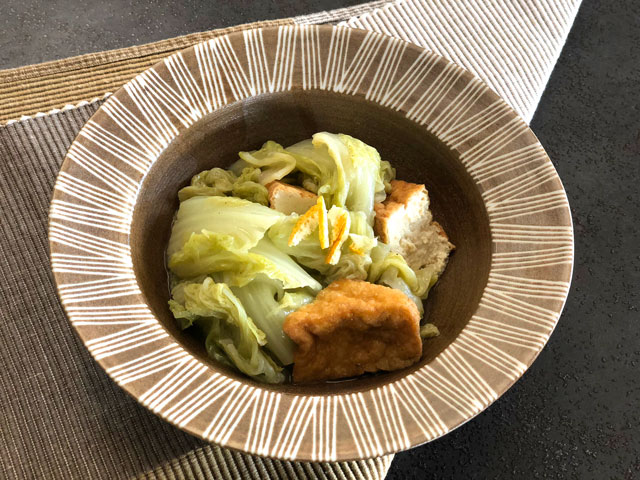 白菜のくたくた煮