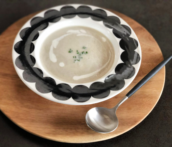 新ごぼうのポタージュ