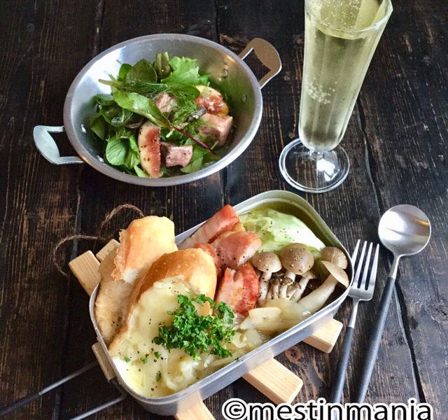 投稿レシピ：オニオングラタンスープ鍋