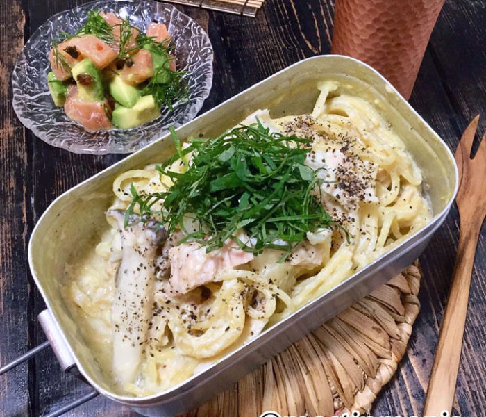 投稿レシピ：ツナとキノコの豆乳パスタ