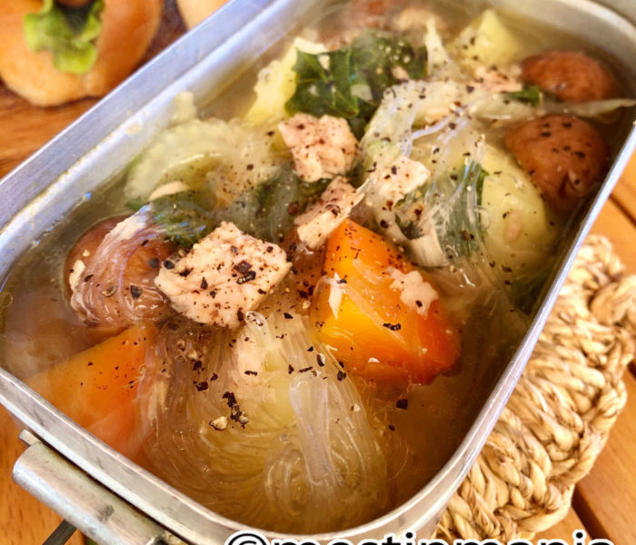 投稿レシピ：ツナと野菜の春雨スープ