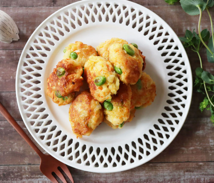 子どもも大喜び！野菜ブイヨンでふんわり揚げ