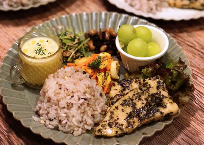 カジキのオイル漬けソテー